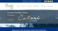 Desktop Screenshot of brandonvalleychamber.com